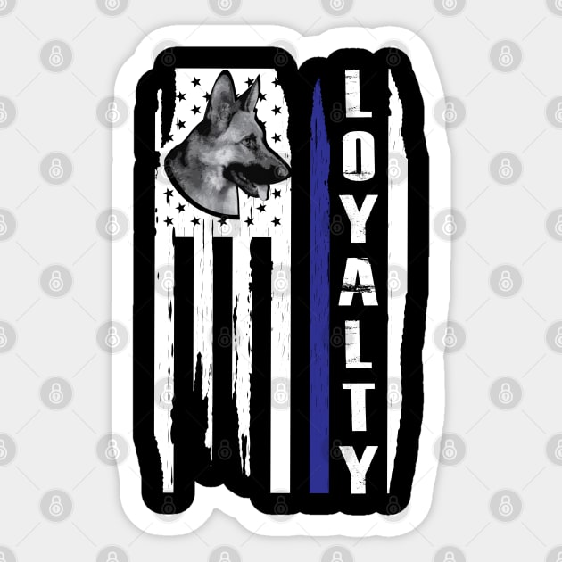 K-9 Loyalty Sticker by KC Happy Shop